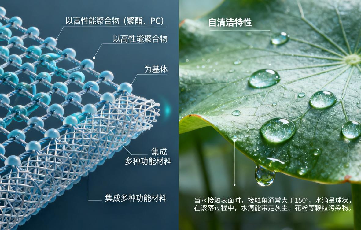黑科技加持：自清潔、防靜電、抗紫外線…小小紗網(wǎng)里的“超級裝備”